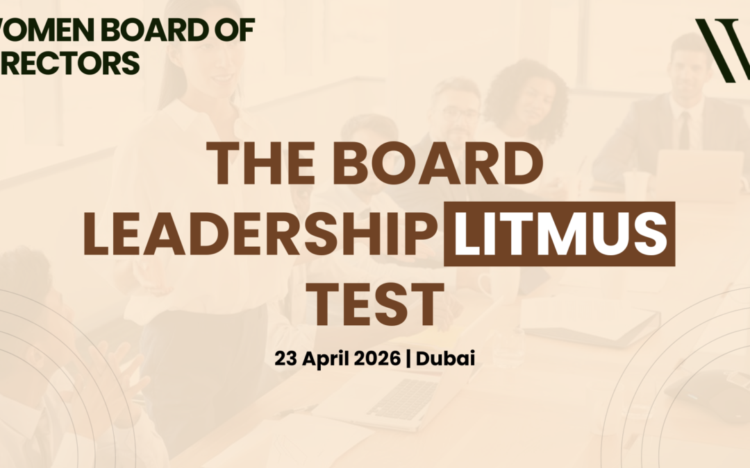 The Board Leadership Litmus Test